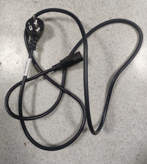 电源线，电脑主机或显示器电源线，接口如图，...