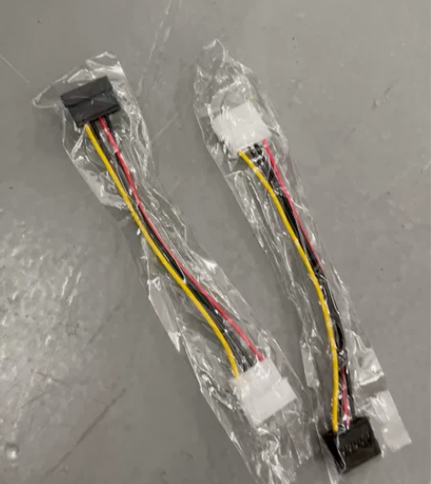 2条SATA电源线包邮5元,买多可以砍点价...