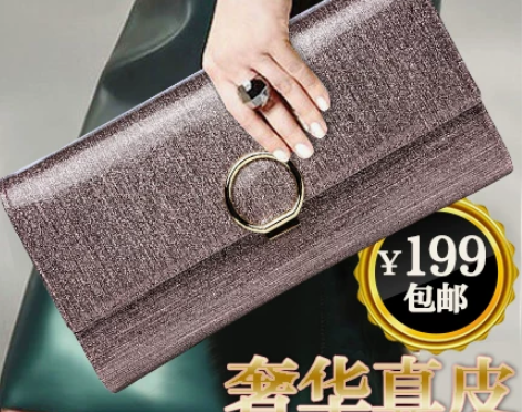 女士手拿包 小包包手包手抓包真皮女2022...