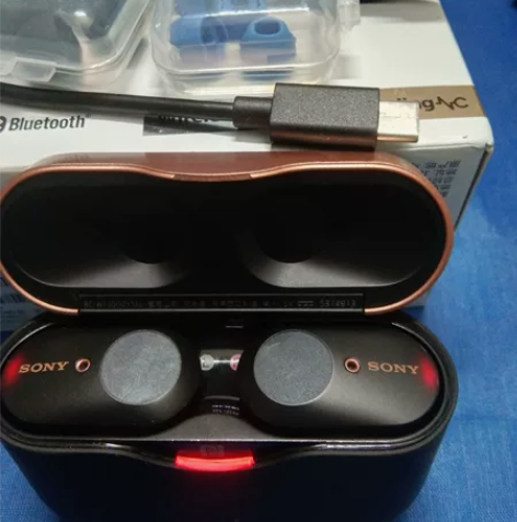 索尼wf-1000xm3蓝牙降噪耳机，箱说...