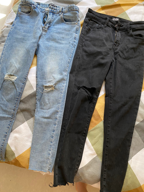 牛仔裤s m码 15一条