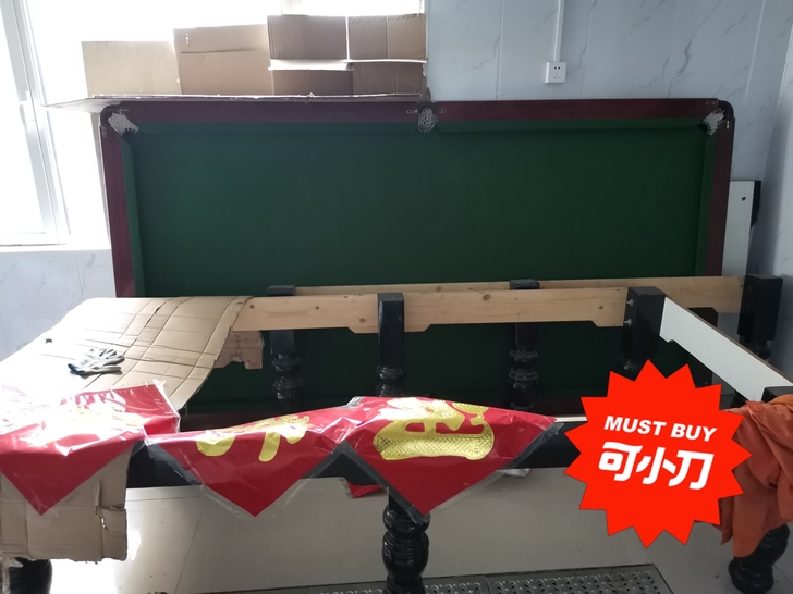 杰力台球桌，几乎全新