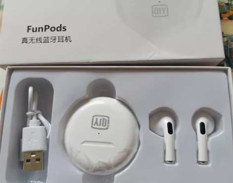 爱奇艺蓝牙耳机，全新拆开使用几次，用不到了...