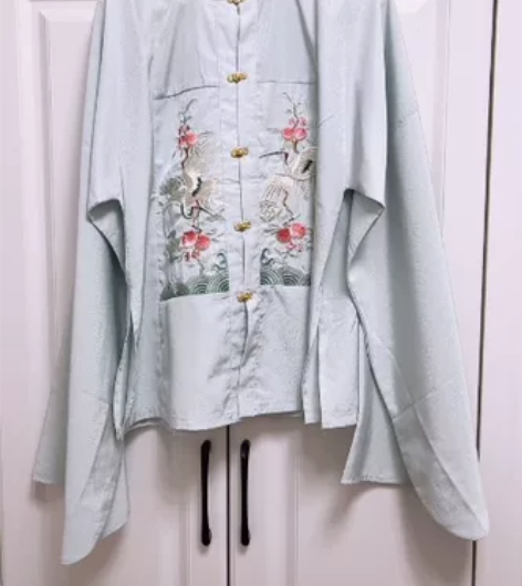 兰若庭 汉服 望水云鹤 明制 立领 补服 ...
