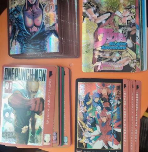 早期一拳超人、JoJo、铠传、北斗神拳卡,...