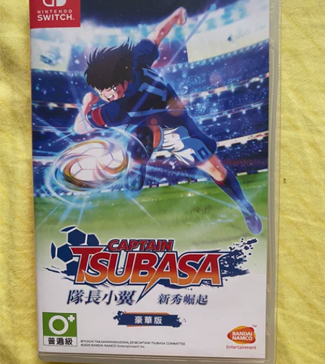 switch足球小将，通关回血，几乎全新，...