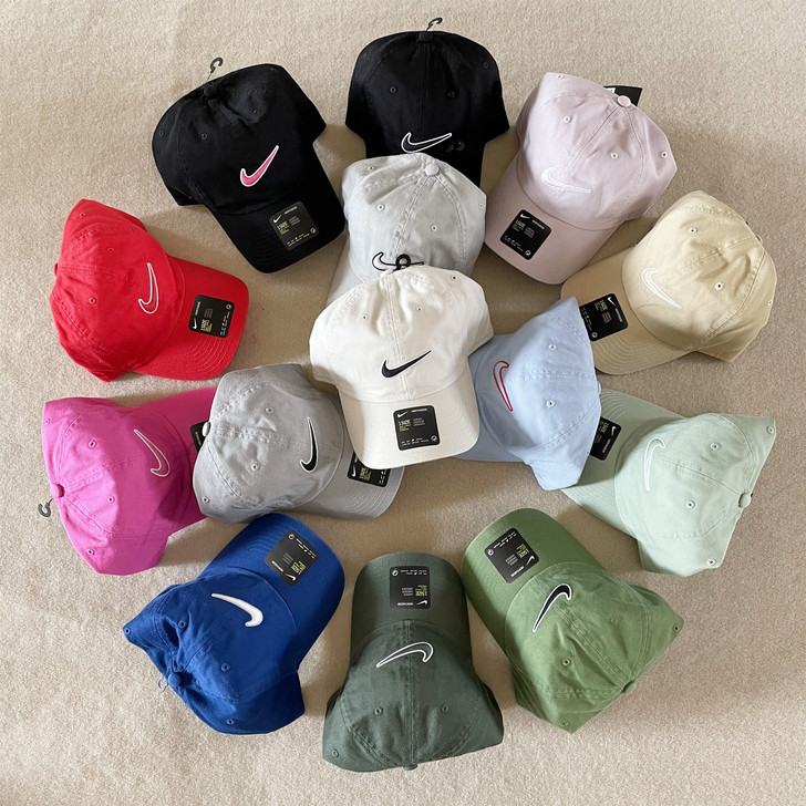 现货 Nike 耐克春夏秋新款镂空小勾男女...