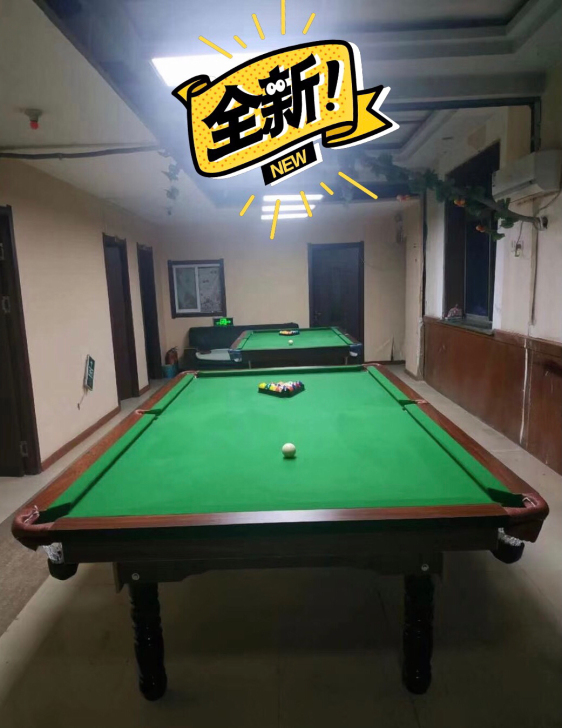 【低价，全新急售】台球桌黑八家庭公司标准成...