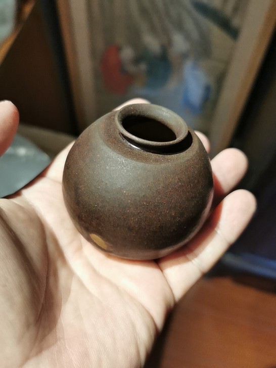 唐物茶入,茄子