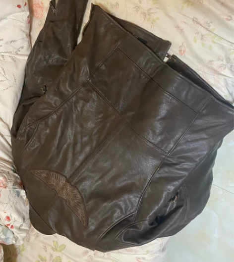 印度尼西亚产哈雷骑行皮衣，可内置护具。 感...