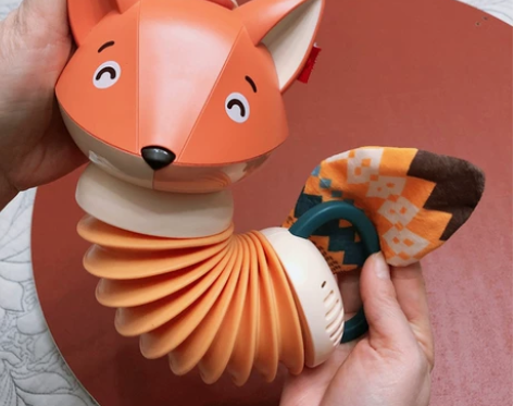 狐狸音乐手风琴玩具儿童早教益智仿真乐器宝宝...