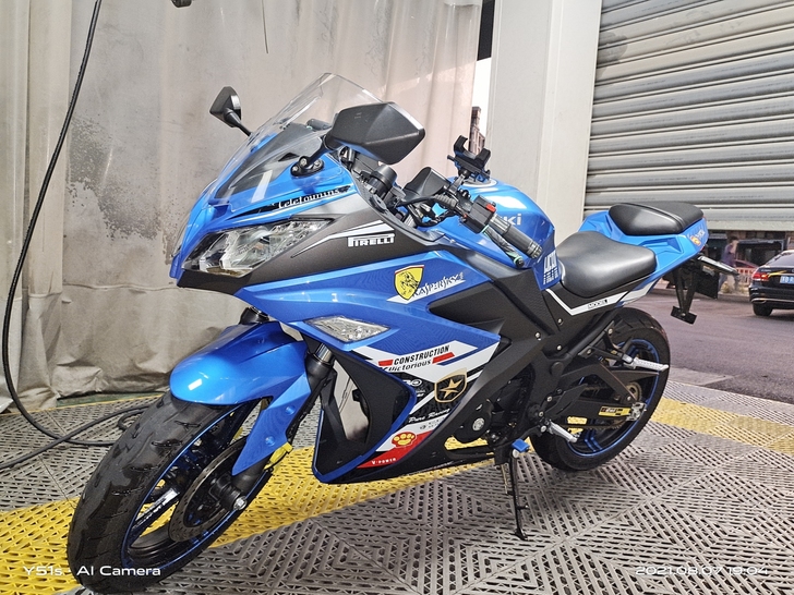 2021款小忍者跑了二百多公里前双碟刹，后...