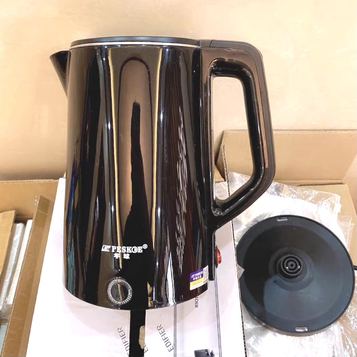 《超市处理》全新2.5L电热水壶自动断电大...