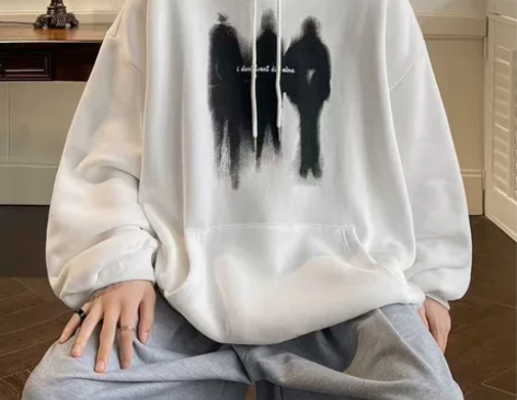 百分百不起球连帽卫衣男潮牌美式oversi...