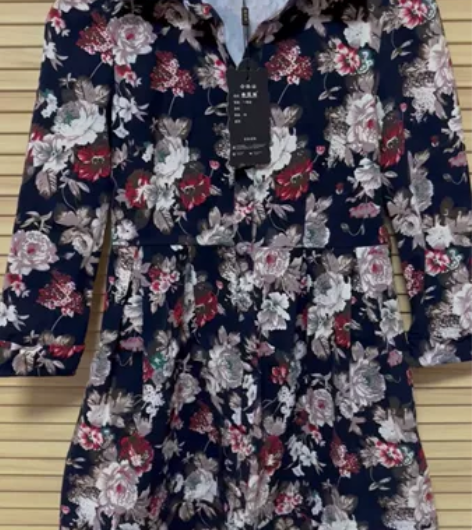 全新包邮厚实 春秋季复古港风法式百搭显瘦碎...