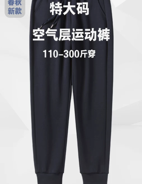 休闲裤女 女裤休闲裤胖mm大码运动裤女加肥...