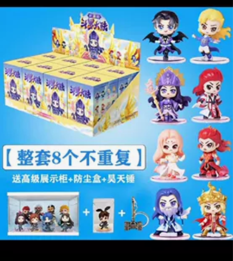 正版斗罗大陆盲盒第三弹武魂殿系列比比东20...