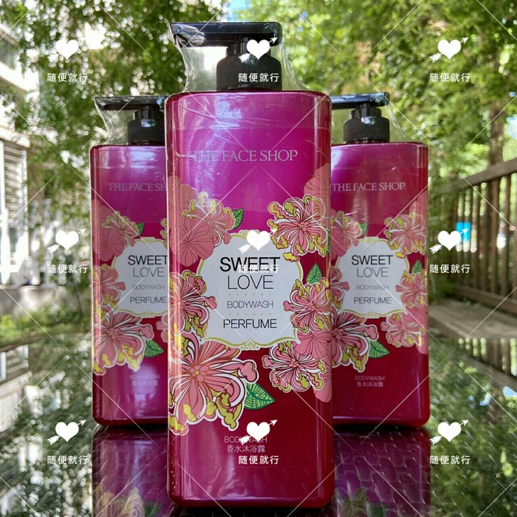 菲诗小铺甜蜜爱恋香水沐浴露900ml日期2...