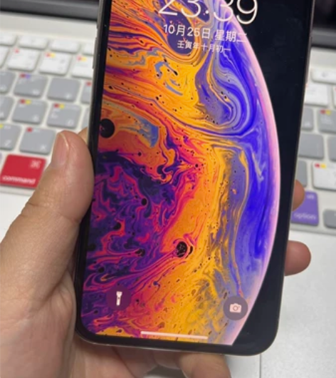 iphoneX64国行白色 无拆修,成色8...
