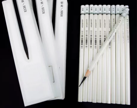 青竹流光白金典黑软炭美术素描碳笔绘图绘画炭...