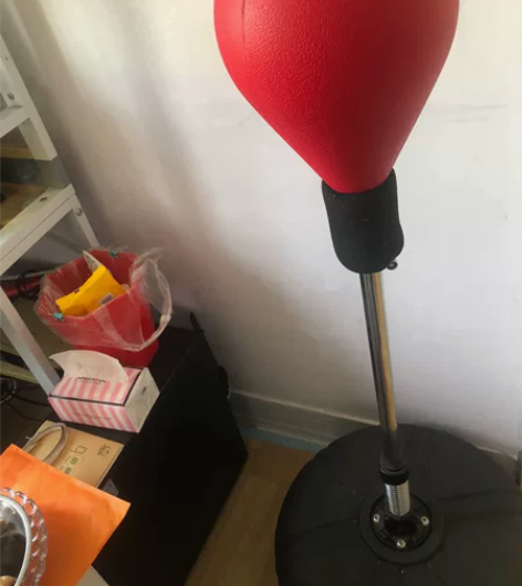 拳击速度球训练反应靶，家用发泄解压球立式不...