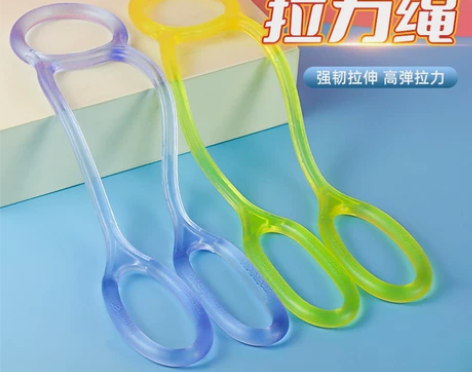 高弹力硅胶拉力器多功能家用男女士健身瑜伽