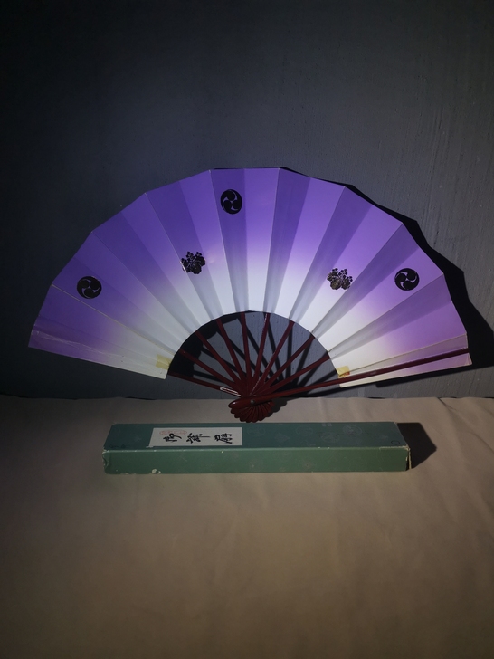 日本京都扇子手作金彩御舞扇和风扇折扇