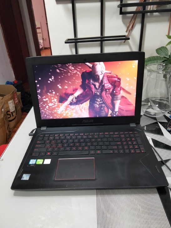 华硕飞行堡垒FX60V笔记本电脑游戏本处理...