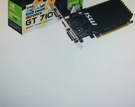 微星全新盒装gt710 1g ddr3...