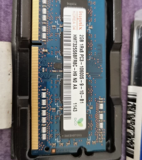 海力士ddr3 2g 2条50 新的只是...