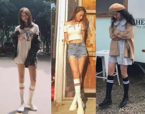 彪马Puma黑白色高帮长筒袜式休闲女鞋 学...