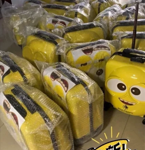 公司年会的时候买多了，剩余20多个行旅箱便...