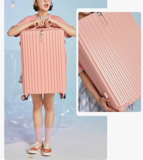 行李箱女ins网红密码旅行箱防刮拉杆箱小清...