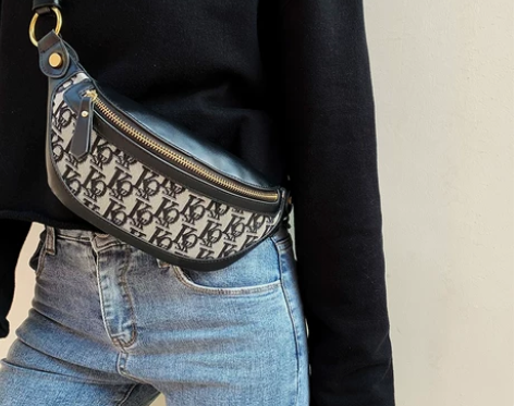 腰包女潮ins包包2021新款高级感网红夏...