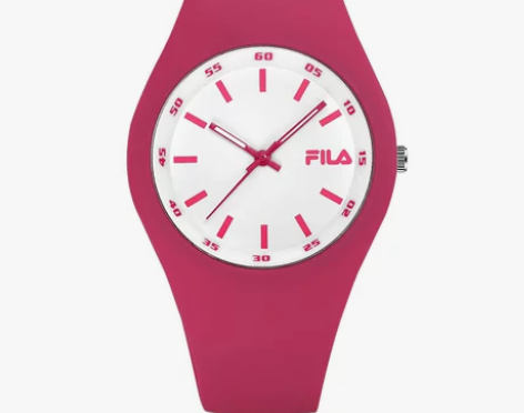 FILA/斐乐正品时尚硅胶果冻表石英表运动...