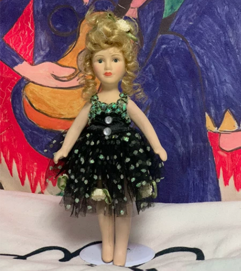 全陶瓷芭蕾舞娃娃，可以做摆件 身高在25左...