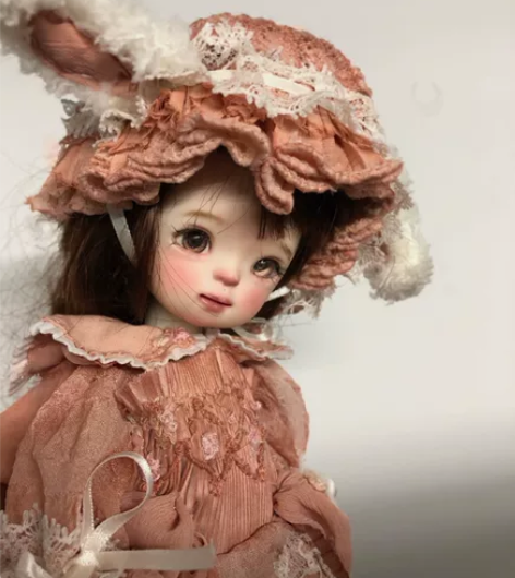 暂不出【绒绒兔】染布娃衣bjd6分4分bl...