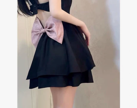 誉芝YUZHI【哥特胡桃】辣妹风蝴蝶结蓬蓬...