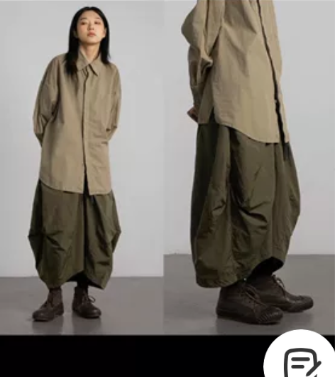 CryingCenter山西户外军旅风裙裤...