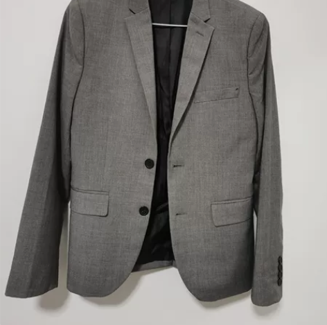 男士闲置西服一件。HM，修身款，薄款，春秋...