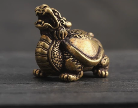 铜龟长寿镇宅祥瑞之物，把玩摆件都可以！ 感...
