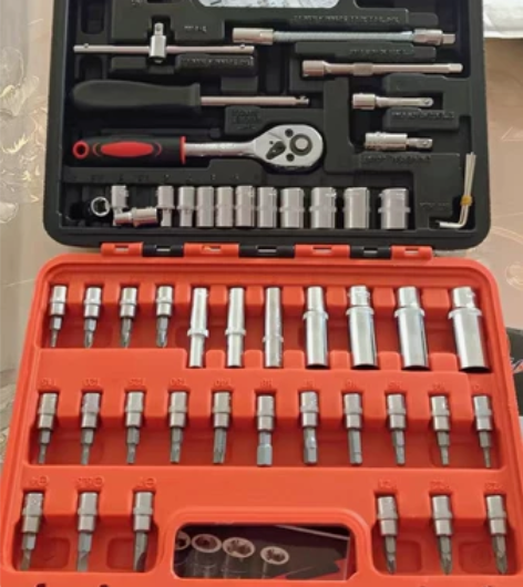 【46件套29.7元】工具箱套装汽车修车套...