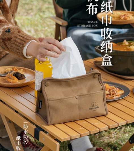 Naturehike挪客帆布纸巾收纳盒户外...