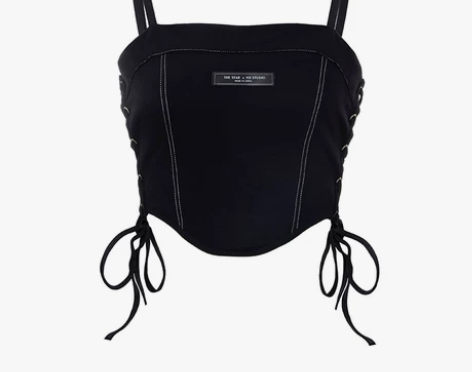 thestar 原创自制美式修身性感绑带打...