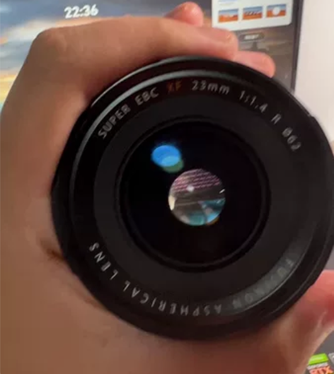 富士23mm f1.4 R 成色如图 别看...