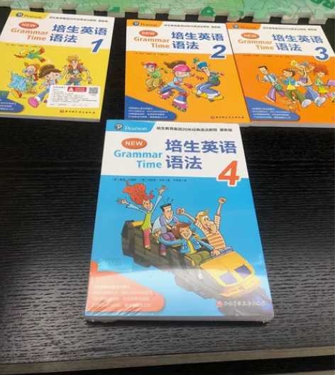 正版现货 培生英语语法分级阅读含视频入门级...