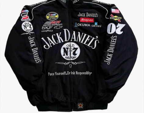 F1赛车服机车队摩托骑行美式复古刺绣欧美学...