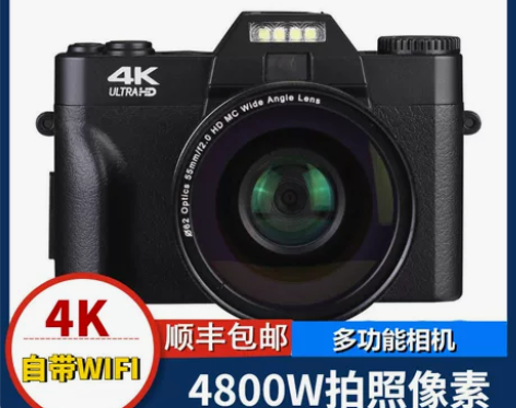 索尼高清数码照相机4K学生微单入门级单反卡...