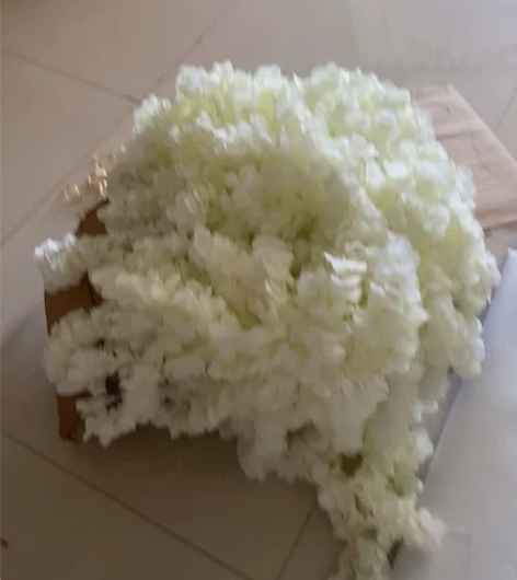 仿真洋兰花串 壁挂管道藤条婚庆绢花拱门装饰...