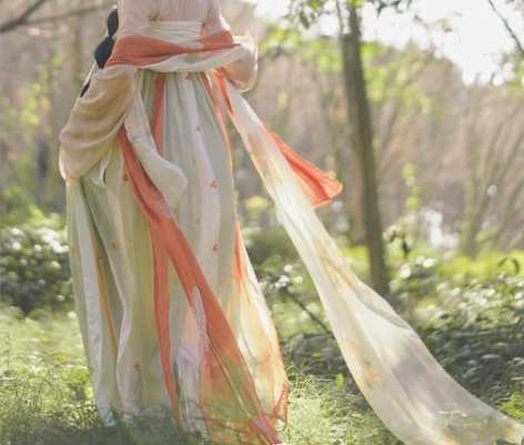 汉服女对襟上杉一片式齐胸裙十九觅[露凝香]